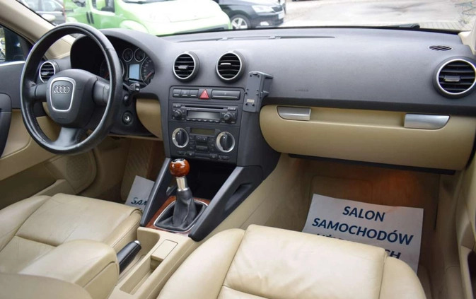 Audi A3 cena 22500 przebieg: 270482, rok produkcji 2004 z Szamocin małe 596